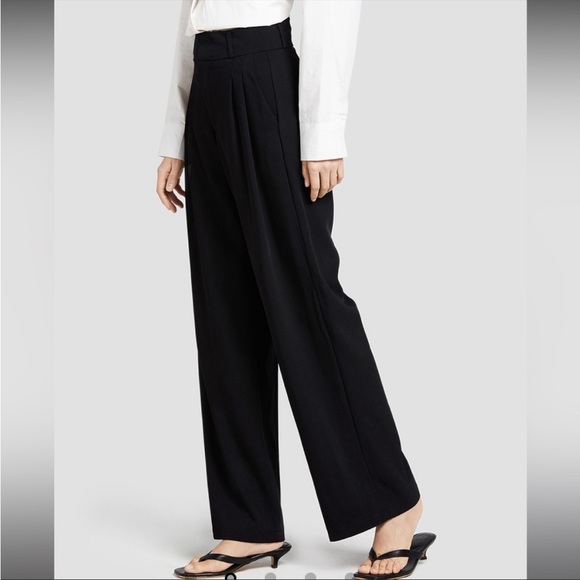 Lattelier Women’s High Rise Dress Pants in Black Size Large NWT - Picture 13 of 13
